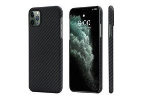 Pitaka Aramid MagEz Case for iPhone 11 Pro Max - Black/Grey Twill