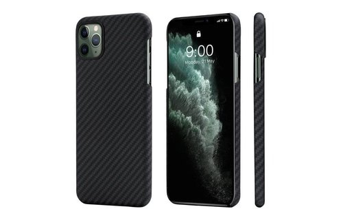 Pitaka Aramid MagEz Case for iPhone 11 Pro Max - Black/Grey Twill