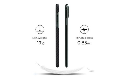 Pitaka Aramid MagEz Case for iPhone 11 Pro Max - Black/Grey Twill