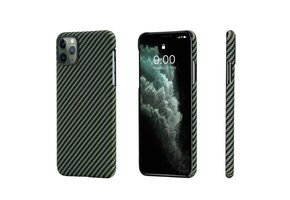 Pitaka Aramid MagEZ Case for iPhone 11 Pro - Black/Yellow Twill