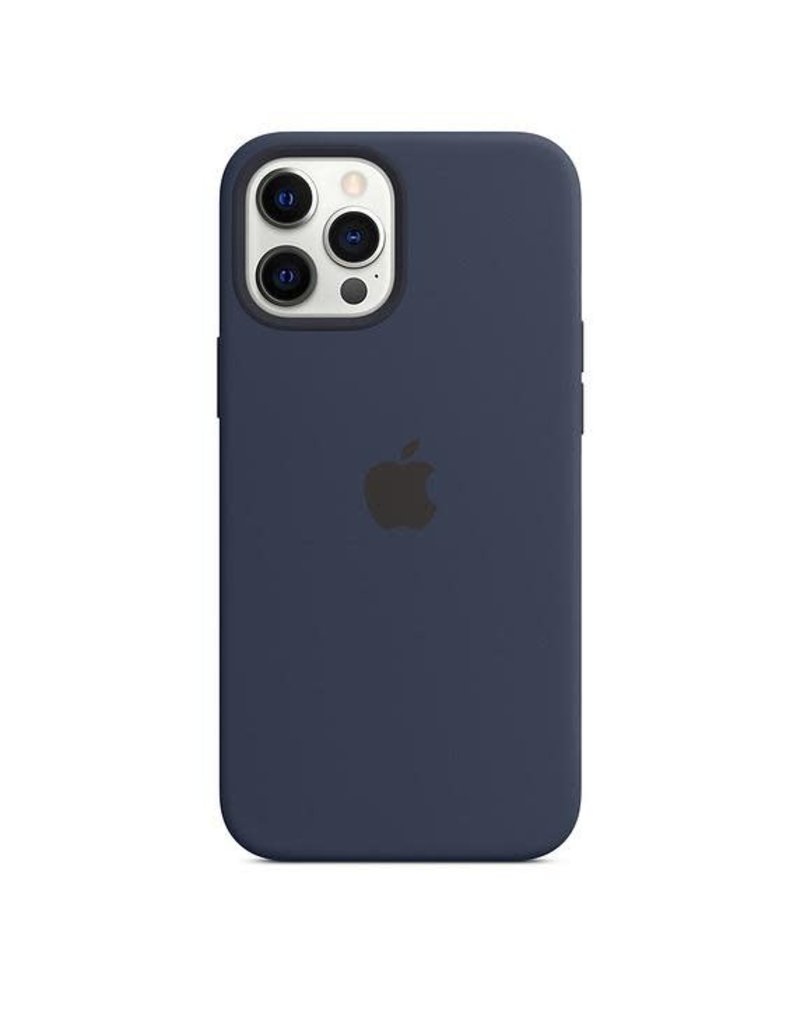 Apple Apple iPhone 12 Pro Max Silicone Case with MagSafe - Deep Navy
