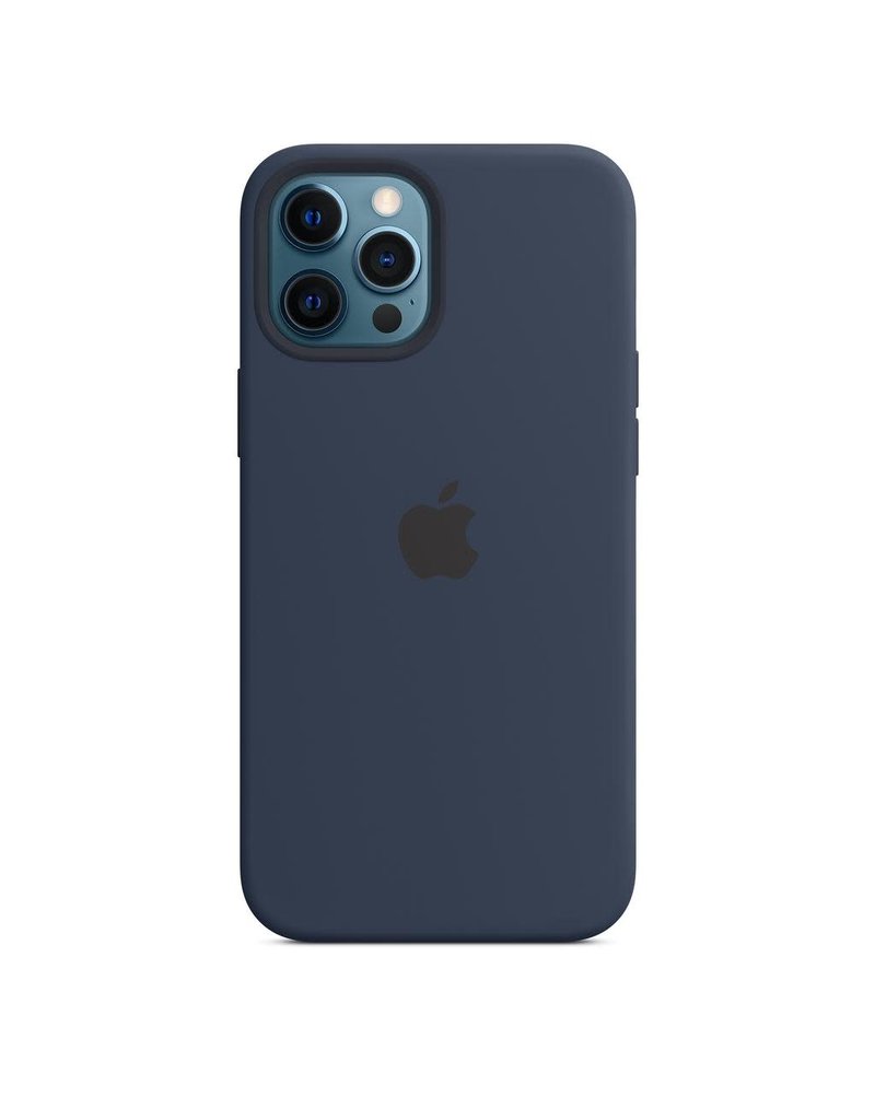 Apple Apple iPhone 12 Pro Max Silicone Case with MagSafe - Deep Navy