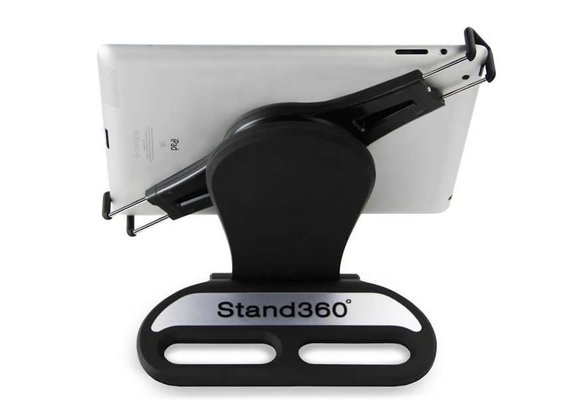 Stand 360 Tabletop Stand for All iPad Samsung And other 7inc -10inc Tablet PC -  Black