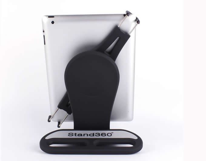 Stand 360 Tabletop Stand for All iPad Samsung And other 7inc -10inc Tablet PC - Black