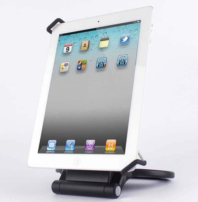Stand 360 Tabletop Stand for All iPad Samsung And other 7inc -10inc Tablet PC - Black