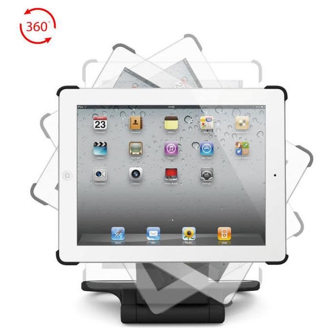 Stand 360 Tabletop Stand for All iPad Samsung And other 7inc -10inc Tablet PC - Black