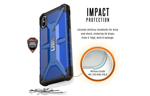 UAG Plasma Series Case for Apple iPhone Xs Max - Cobalt