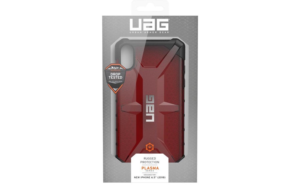 UAG Plasma Series Case for Apple iPhone Xs Max - Magma