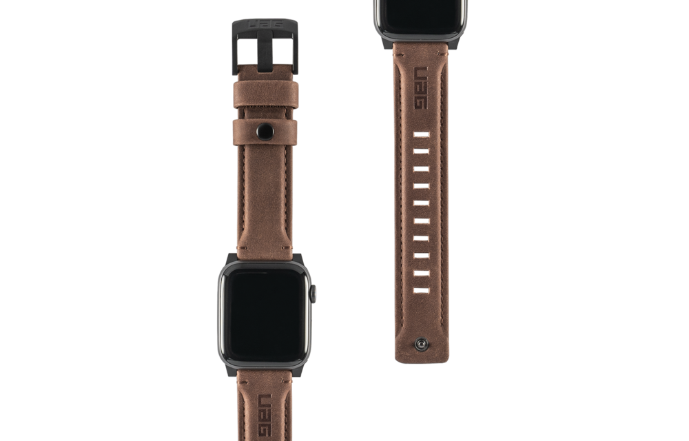 UAG Leather Strap for Apple Watch 38/40/41/42mm - Brown