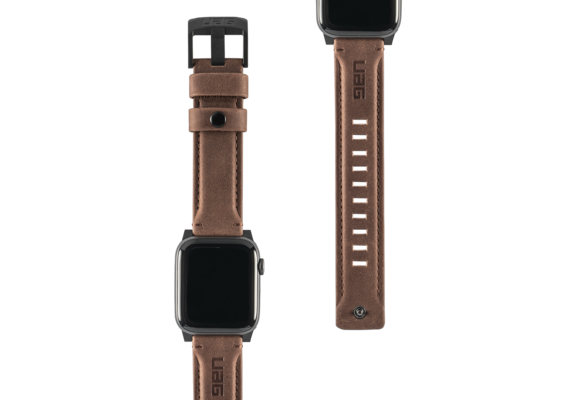 UAG Leather Strap for Apple Watch 38/40/41/42mm - Brown