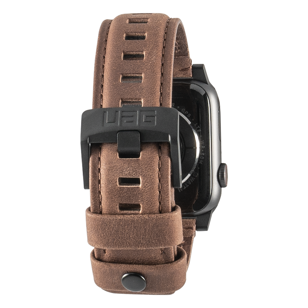 UAG Leather Strap for Apple Watch 38/40/41mm - Brown