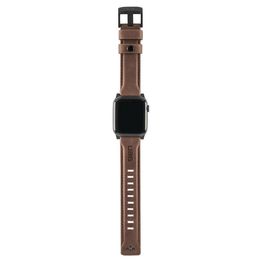 UAG Leather Strap for Apple Watch 38/40/41/42mm - Brown