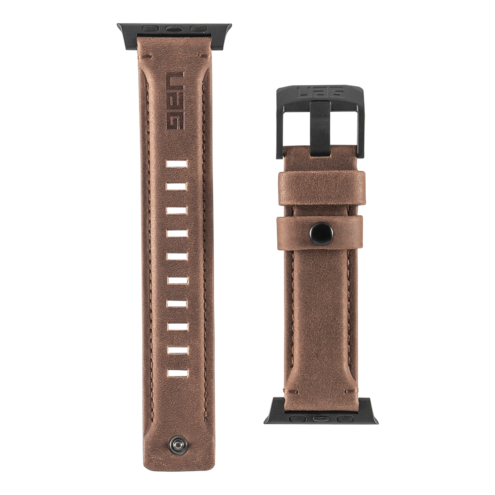 UAG Leather Strap for Apple Watch 38/40/41mm - Brown
