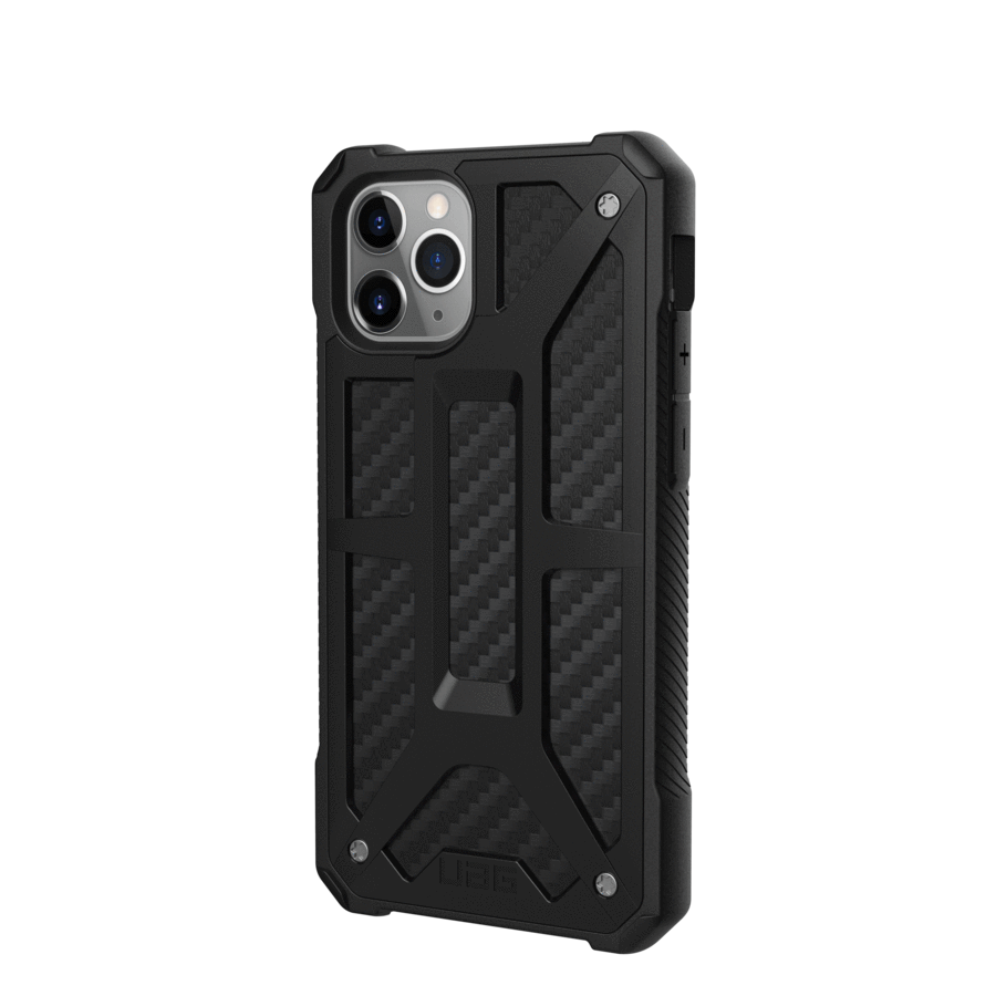 UAG Monarch Series Case For iPhone 11 Pro - Carbon Fiber