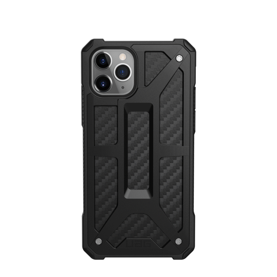 UAG Monarch Series Case For iPhone 11 Pro - Carbon Fiber