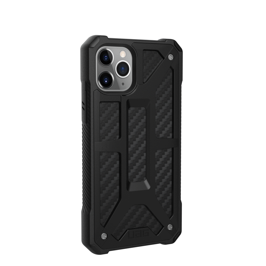 UAG Monarch Series Case For iPhone 11 Pro - Carbon Fiber