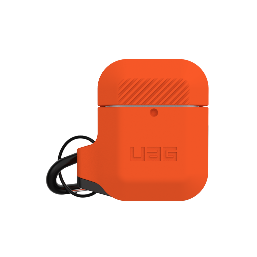 UAG Silicone Case for Apple Airpods 1/ 2 - Orange and Gray