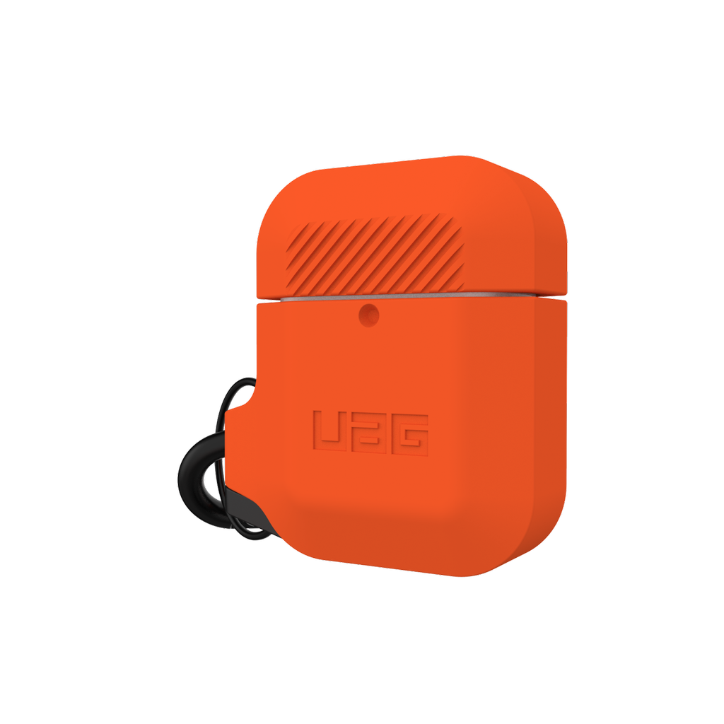 UAG Silicone Case for Apple Airpods 1/ 2 - Orange and Gray