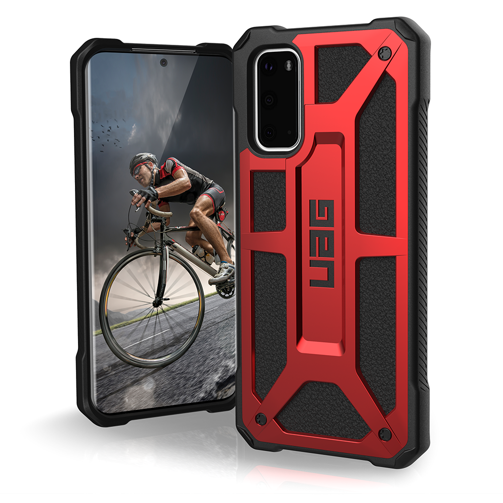 UAG Monarch Case for Samsung Galaxy S20 - Crimson