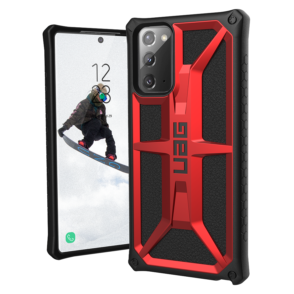 UAG Monarch Case for Samsung Galaxy Note 20 5G - Crimson