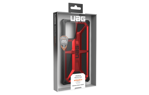 UAG Monarch Case for Samsung Galaxy Note 20 5G - Crimson