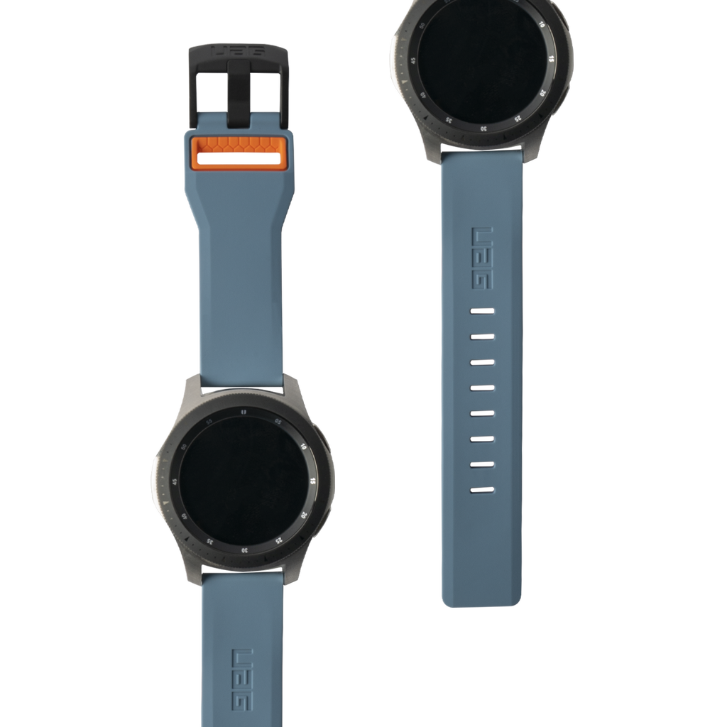UAG Civilian Watchband for Samsung Galaxy Watch 46mm - Slate and Orange