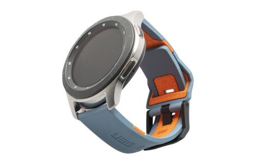 UAG Civilian Watchband for Samsung Galaxy Watch 46mm - Slate and Orange