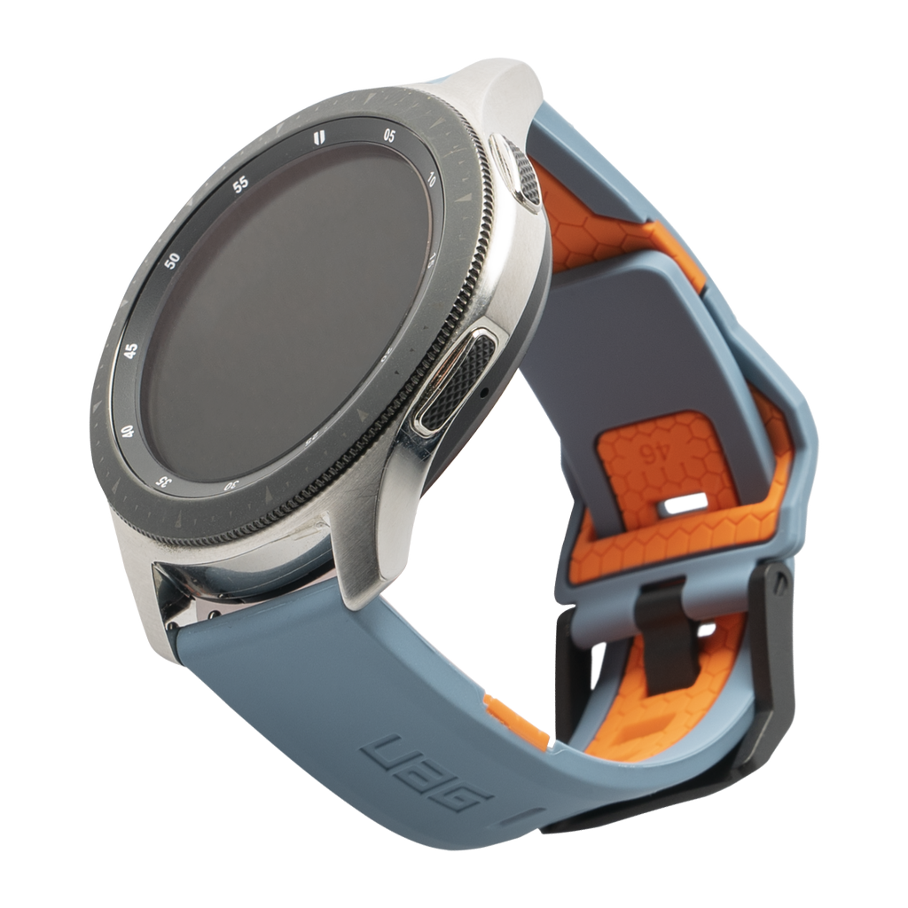 UAG Civilian Watchband for Samsung Galaxy Watch 46mm - Slate and Orange