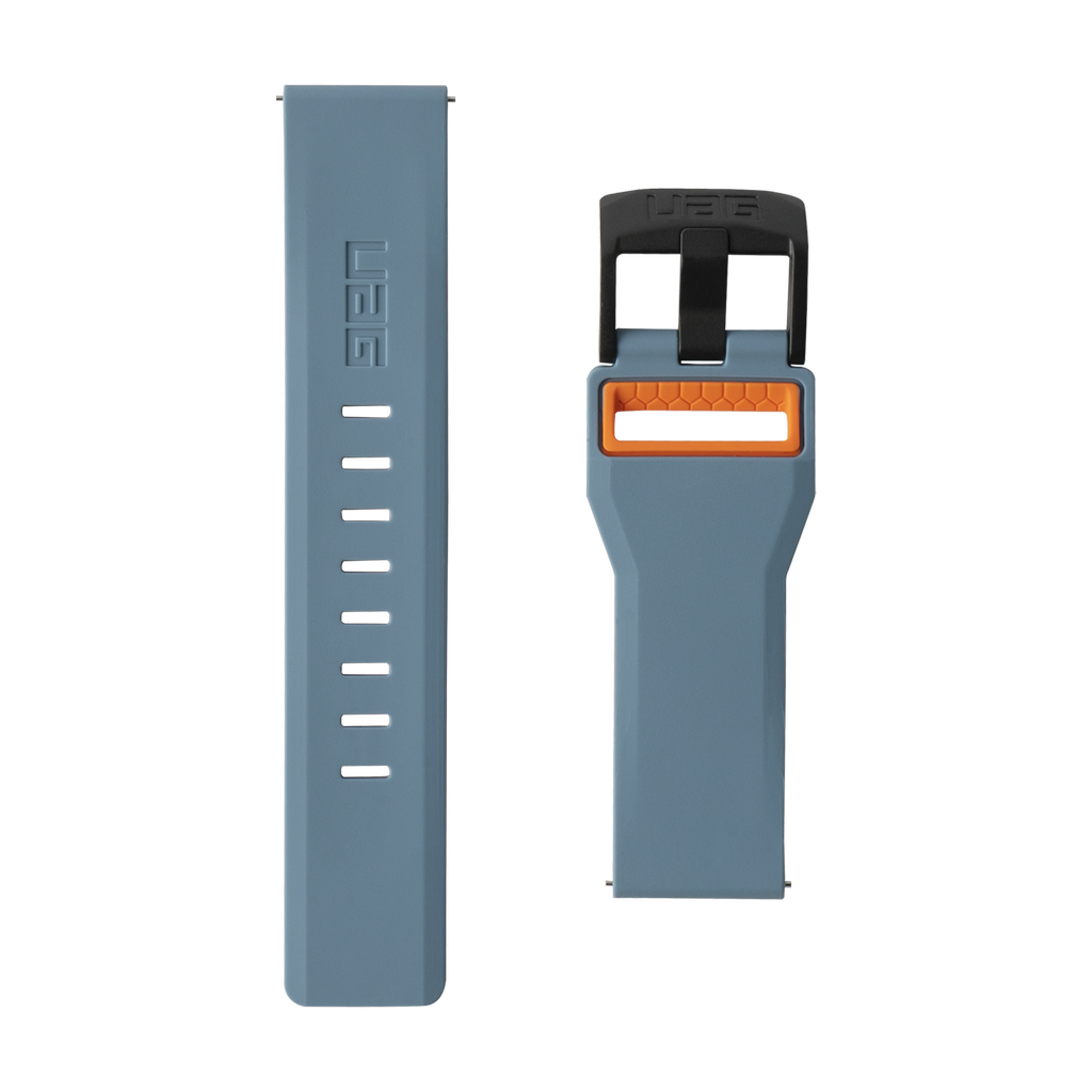 UAG Civilian Watchband for Samsung Galaxy Watch 46mm - Slate and Orange
