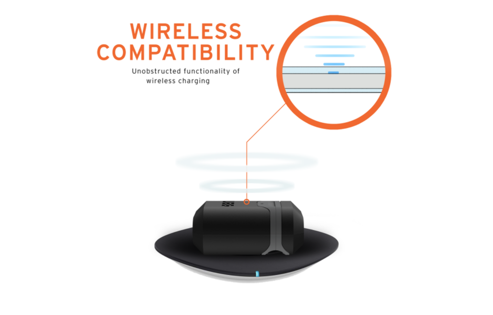 UAG Standard issue 001 Hard Case for Apple AirPods 1/2 - Black/Grey