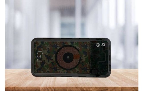 Goui RIX Ultra Fast Wireless Charging Power Bank 10,000mAh - Camo