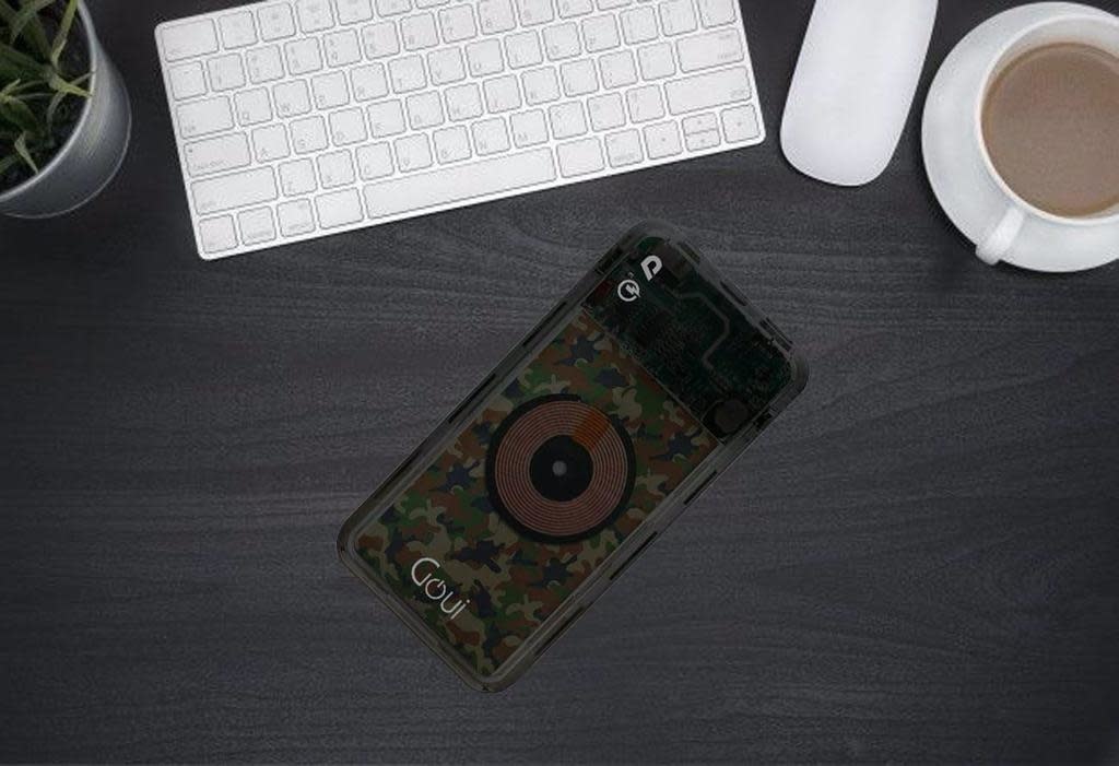 Goui RIX Ultra Fast Wireless Charging Power Bank 10,000mAh - Camo