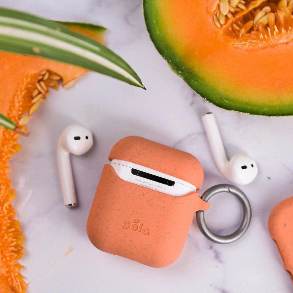 Pela Eco Friendly Case for Apple AirPods 1/2 - Cantaloupe