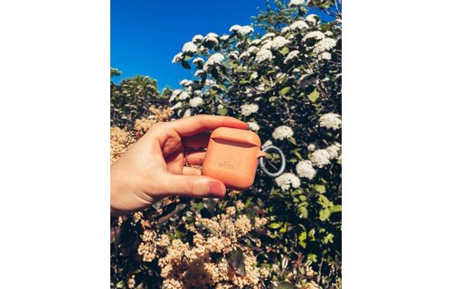 Pela Eco Friendly Case for Apple AirPods 1/2 - Cantaloupe