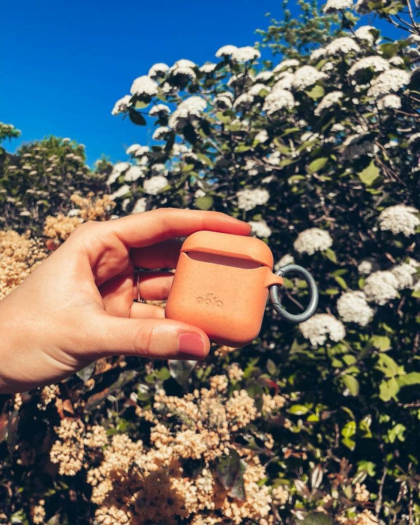 Pela Eco Friendly Case for Apple AirPods 1/2 - Cantaloupe