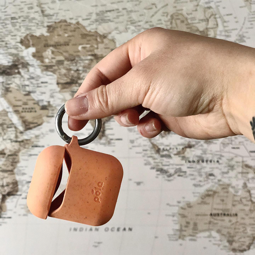 Pela Eco Friendly Case for Apple AirPods 1/2 - Cantaloupe