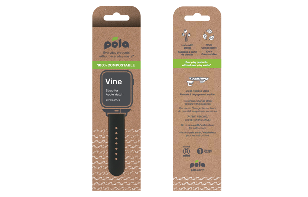 Pela Vine Eco Friendly Watchband for Apple Watch 38 40 41mm