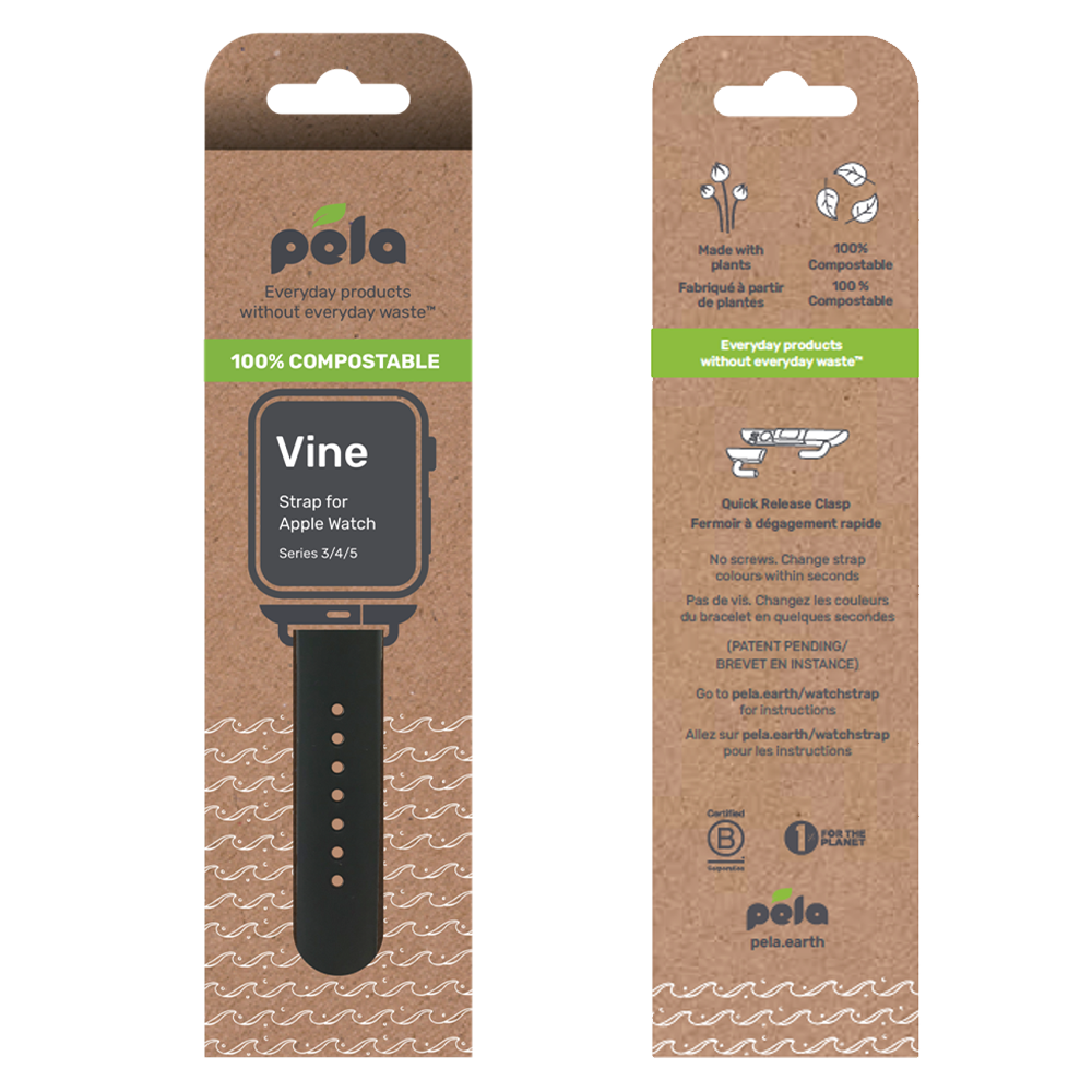 Pela Vine Eco Friendly Watchband for Apple Watch 38 /40/41mm - Cassis