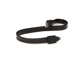 TYLT USB To  Lightning Charge and Sync Cable 1foot/30cm  - Black