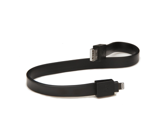 TYLT USB To  Lightning Charge and Sync Cable 1foot/30cm  - Black