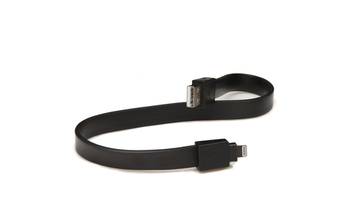 TYLT USB To  Lightning Charge and Sync Cable 1foot/30cm  - Black