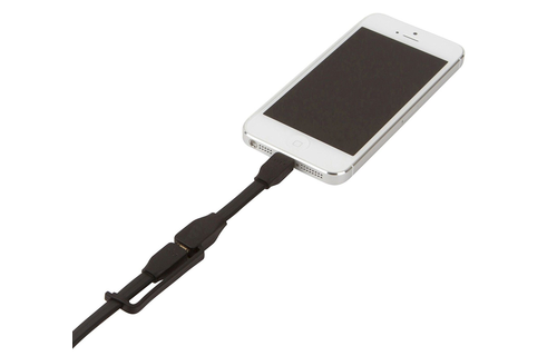 TYLT Sync and Charge Cable Duo Lightning+Micro to USB 1M  - Black