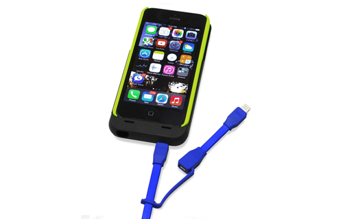 TYLT Sync and Charge Cable Duo Lightning+Micro to USB 1M  - Blue