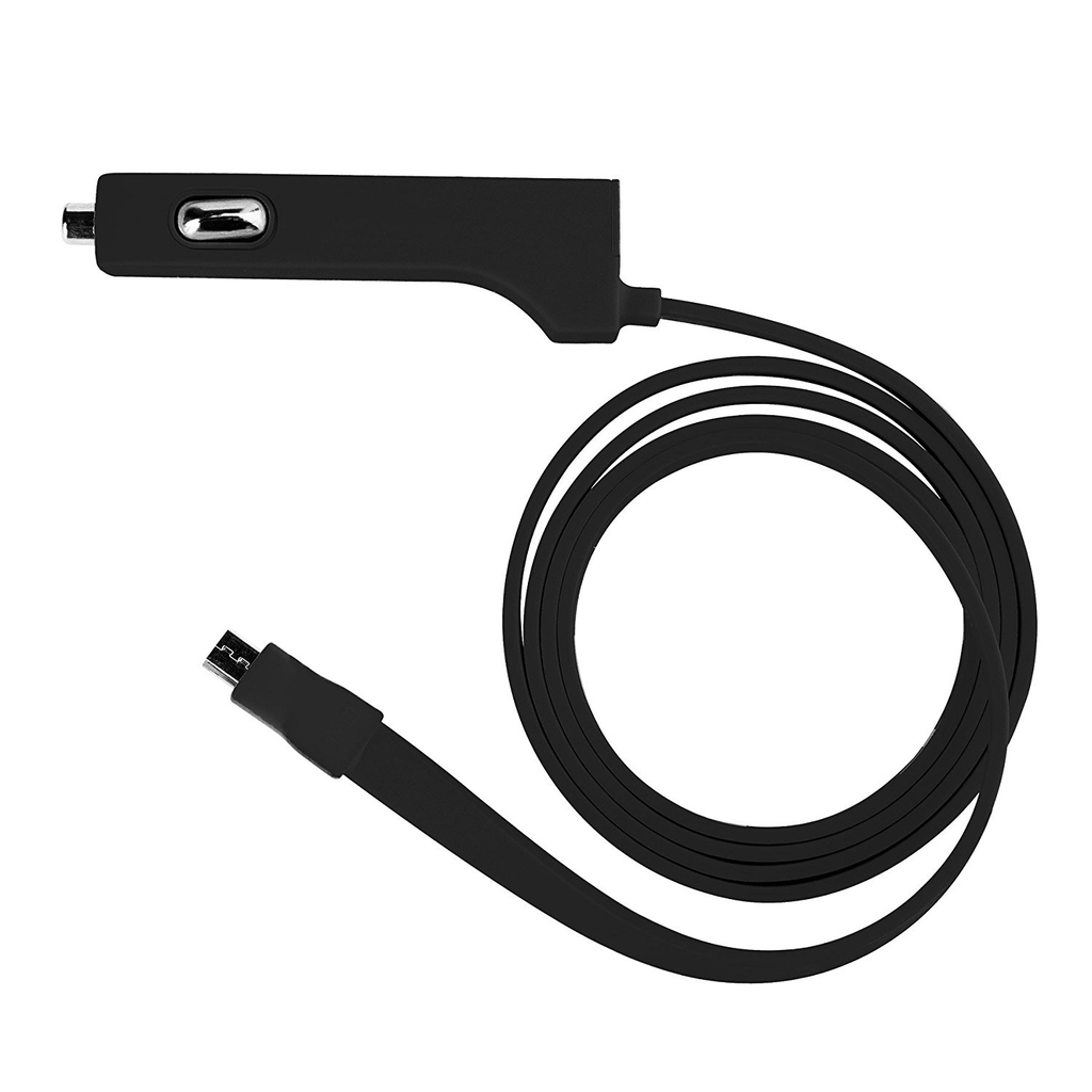 TYLT 2.1A Car Charger with Micro Cable + 1x Bonus Universal USB Port - Black