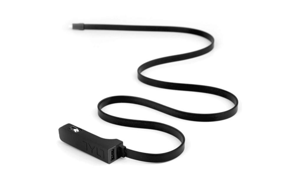 TYLT 4.8A Car Charger with Lightning Cable + Bonus Universal USB Port - Black