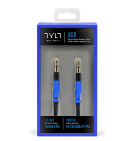 TYLT TYLT AUX 3.5mm STEREO CABLE 1M - BLUE