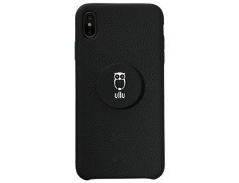 Ullu Hand Crafted Premium Leather Poppy Grip and Stand Case for iPhone X/Xs - Knight Rider