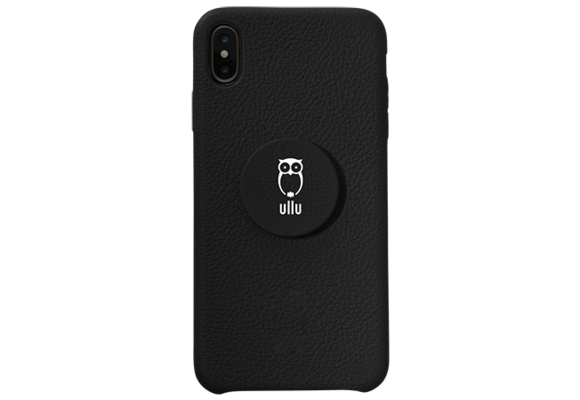 Ullu Hand Crafted Premium Leather Poppy Grip and Stand Case for iPhone X/Xs - Knight Rider