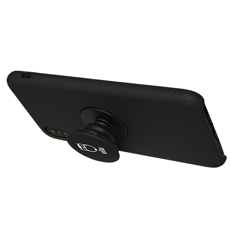 Ullu Hand Crafted Premium Leather Poppy Grip and Stand Case for iPhone X/Xs - Knight Rider