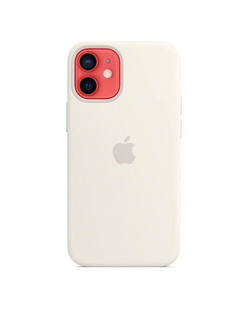 Apple Apple iPhone 12 Mini Silicone Case with MagSafe - White